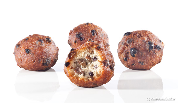 Oliebollen met krenten